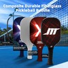 Fiberglass Pickleball Paddles with Graphite Face, Lightweight Fiberglass Surface Pickleball