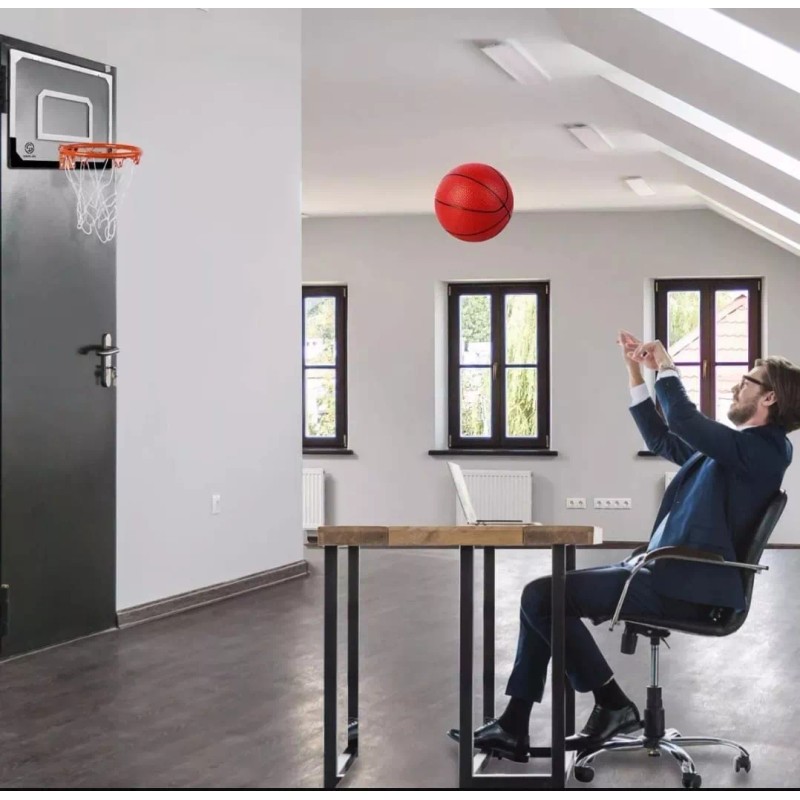 Openseason Set Basketball, Basquetbol Canasta Policarbonato, Niños Msi