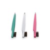 DreamCut Eyebrow Slant Tip Tweezer with Precise Brush - Stainless