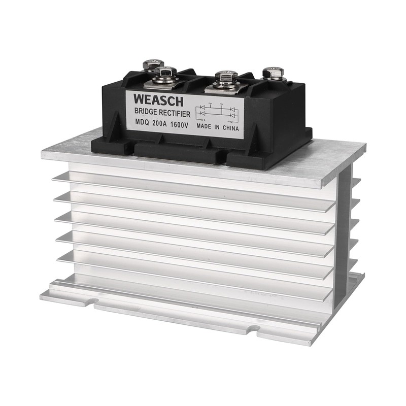 Weasch Bridge Rectifier MDQ 200A, AC to DC, 1600V 200A,