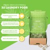 Laundry Detergent Pods, 32 Count, Fresh Scent, Eco Friendly, Biodegradable,