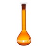 Eisco Amber Volumetric Flask, 50mL - Class A - Borosilicate