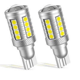 FAXCARS 921 W16W LED Reverse Light Bulbs for GMC Sierra 1500 2500 3500 HD 2015 2016 2017 2018 2019 2020 2021 2022 2023 2024 2025, 6500K Bright White Replacement Backup Lamp Pack of 2