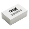 Reskid Order Thank You Cards - 100 White 4x6 Cards