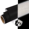 WRAPXPERT Black Reflective Vinyl for Cricut, 12" x5ft Reflective Vinyl