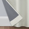 Eclipse Khloe Noise Reducing Blackout Solid Textured Grommet Window Curtain