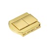 sourcing map Toggle Catch Lock, 43mm Retro Decorative Golden Hasp