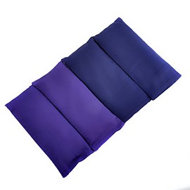 4 Pack - Scented Low Luster Sateen Eye Pillows with Removable Cover (Assorted)