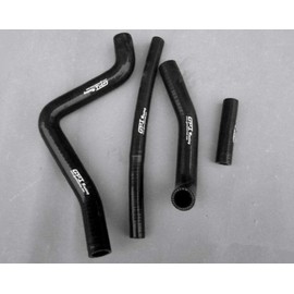 For Kawasaki KX125 KX 125 1994-2002 Silicone Radiator Hose (BLACK)