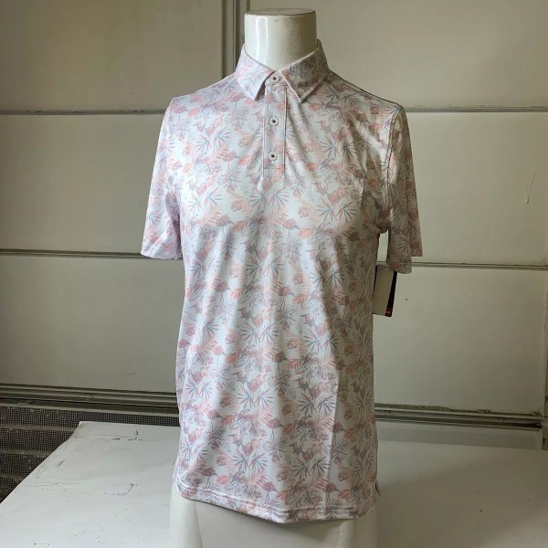 FLAG & ANTHEM Pasadena Toucan Print Polo Men's Size S