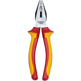 Crescent VDE Insulated Lineman's Pliers - Cable & Wire Cutter - Heavy Duty Electrician Tool for Home Improvement & Repair - 7" - 7LMVDE