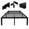45MinST 3600lbs Heavy Duty Reinforced Platform, 18 Inch Tall Mattress