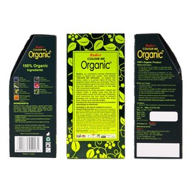 Radico Color Me Organic 100% Natural Herbs Long Lasting Brown Hair Color 100g / 3.53 Oz.