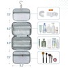 Ms. pen- Travel Toiletry Bag Organizers, Gray, Makeup Travel Bag