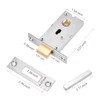 YOKIVE Sleek Stainless Steel 304 Recessed Door Lock, with Hidden