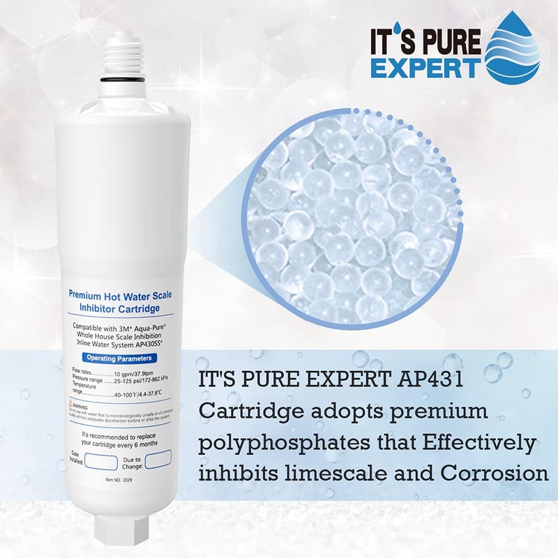 IT'S PURE EXPERT AP431 AP430SS Cartridge, Replacement for Aqua-Pure Whole