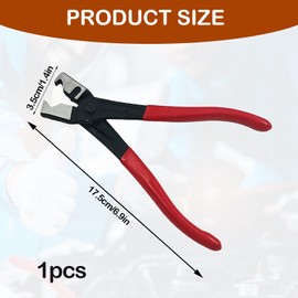 Huybaa Pliers for Hose Clamps, Car Clic-R, Corner Pliers for Collar, Rotating Pliers for Collar, Universal Clic-R Type for Cable Ties