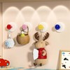 Suction Cup Hook, Strong Wall Hook, Set of 4 Colors,