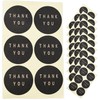 Gift Stickers Thank You Stickers Thank You Stickers NYANDELMO Black