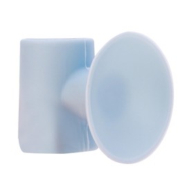 Kuuleyn Silicone Door Stopper, Self Adhesive,No Magnetic Door Stop, Suction Cup Wall Protector Anti Collision Door Handle Bumper Noise Absorbing Pad,No Punch No Trace Door Catch