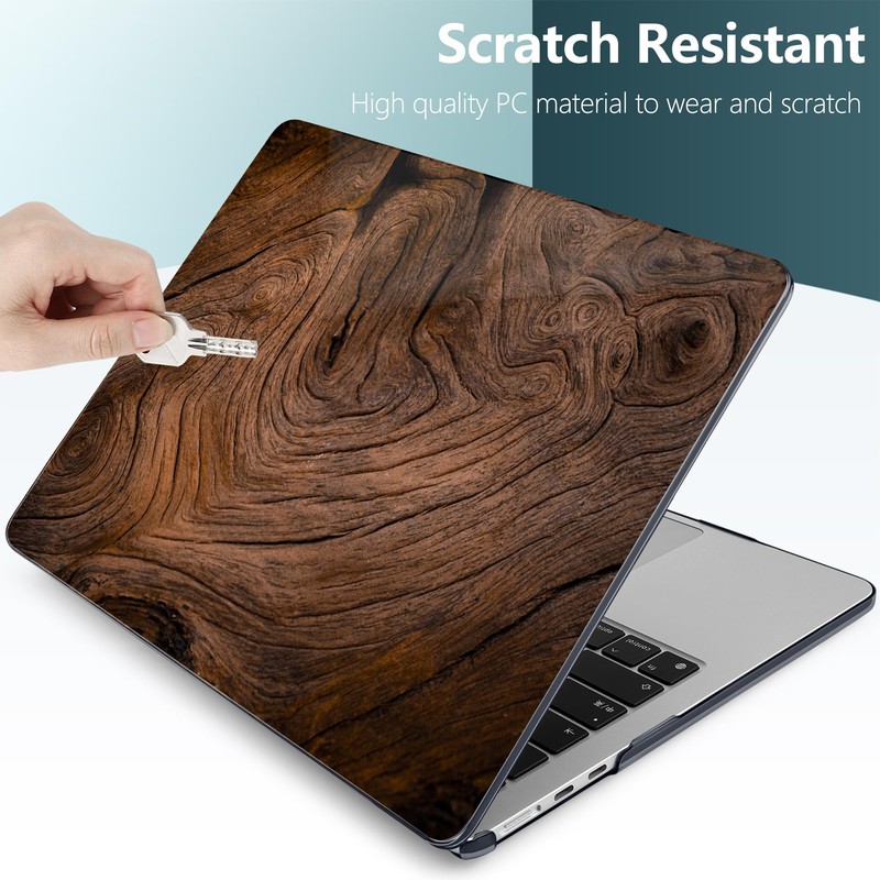DONGKE Compatible with M4 MacBook Air 15 inch Case 2025