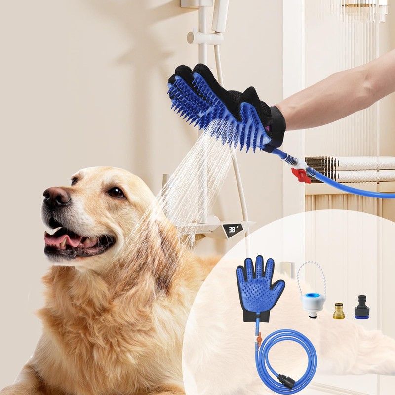 Busteelight Dog Shower Attachment & Dog Washing Hose Attachment –