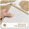 Homaxy Non-Slip Bath Mat, Bathroom Rug, Washable, High Pile, Bath