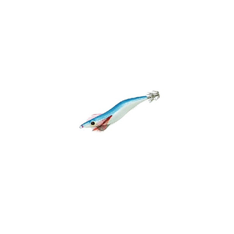 BREADEN Lure, Egimal, No. 4.0, F, SB, Silver/Blue