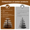 Cupcake Stand 5Tier Round Rustic Cupcake Stand Holds