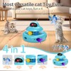 MOHAYA Cat Toys,4-in-1 Automatic Kitten Toy for Bored Indoor Adult