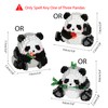 Dawdix 3-in-1 Panda Mini Building Blocks Panda Building Blocks Building