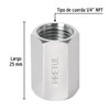 Pretul COPLE-P, Cople acero, cuerda 1/4 NPT, hembra