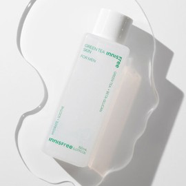 Innisfree 이니스프리 그린티 스킨  로션 포맨 스킨케어 세트 (150mL+150mL) Innisfree Green Tea Skin Lotion for Men Skincare Set (150mL + 150mL)