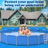 Nsmykhg above Ground Pool Pad,Large Pool Pad for Puncture Prevention,