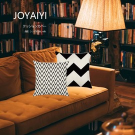 JOYAIYI Cushion Cover, Scandinavian Flax, Simple, Seat Cover, Stylish, Classic, Sofa Backrest, Body Pillow, For Car, Interior Decoration, Wedding Gift, Decorative Pillow Cover, Room Decoration (Wave