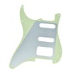 Dopro 11-Hole Strat HSS Guitar Pickguard 3-Screw Humbucking Pickup Mount