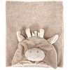 Stephan Baby Terry Plush Hooded Bath Towel, Giraffe, 0-24 Months