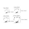 WDYJMALL Heart Cookie Cutters 4-Pc Set – Heart C