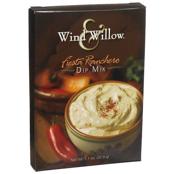 Wind & Willow Fiesta Ranchero Dip, 1.1-Ounce Boxes (Pack of