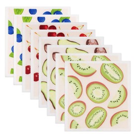 8 Pcs Swedish Dishcloth,Reusable Dish Clothes for Washing Up Kitchen
