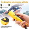 MiOYOOW Electronic Whistle, Handheld Whistle 3 Tone High Volume Emergency