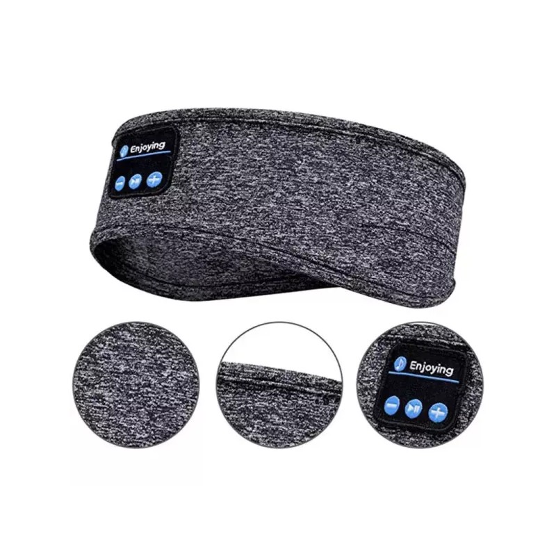 블루투스 수면 아이마스크 휴식용 편안한 눈가리개 낮잠용 [블랙] Bluetooth Sleep