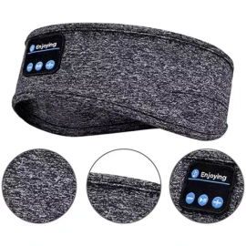 블루투스 수면 아이마스크 휴식용 편안한 눈가리개 낮잠용 [블랙] Bluetooth Sleep Eye Mask Comfortable Eye Cover for Naps [Black]