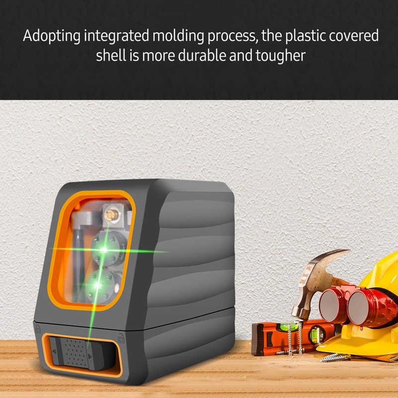 Cross Line Laser Level with Bracket 30M/ 98FT Self Leveling