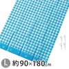 アサヒ興洋 レジャーシート ギンガムチェックボタン Lサイズ 約90×180cm