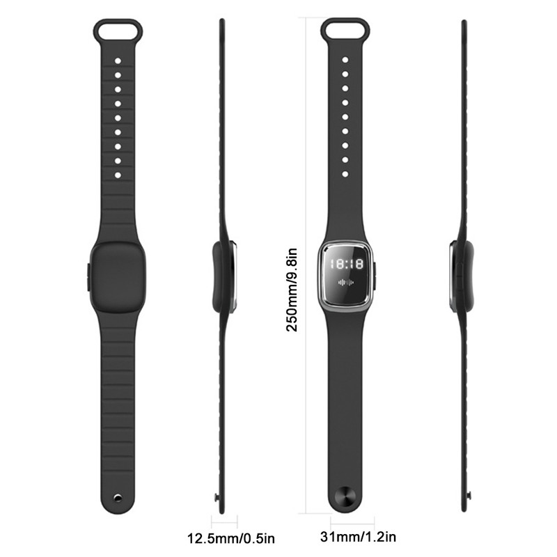 Ultrasonic Mosquito Repelling Wrist Bracelet Band Insect Pest Repellent for