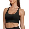 ZenWear Y Back Sports Bra with Mesh Layer and Dual