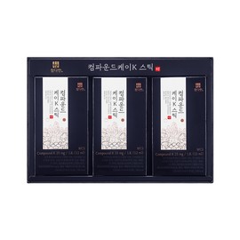 Chamdahan Compound K K Fermented Red Ginseng Stick Essence 30 packets / 참다한 컴파운드케이K 발효 홍삼 스틱 진액 30포