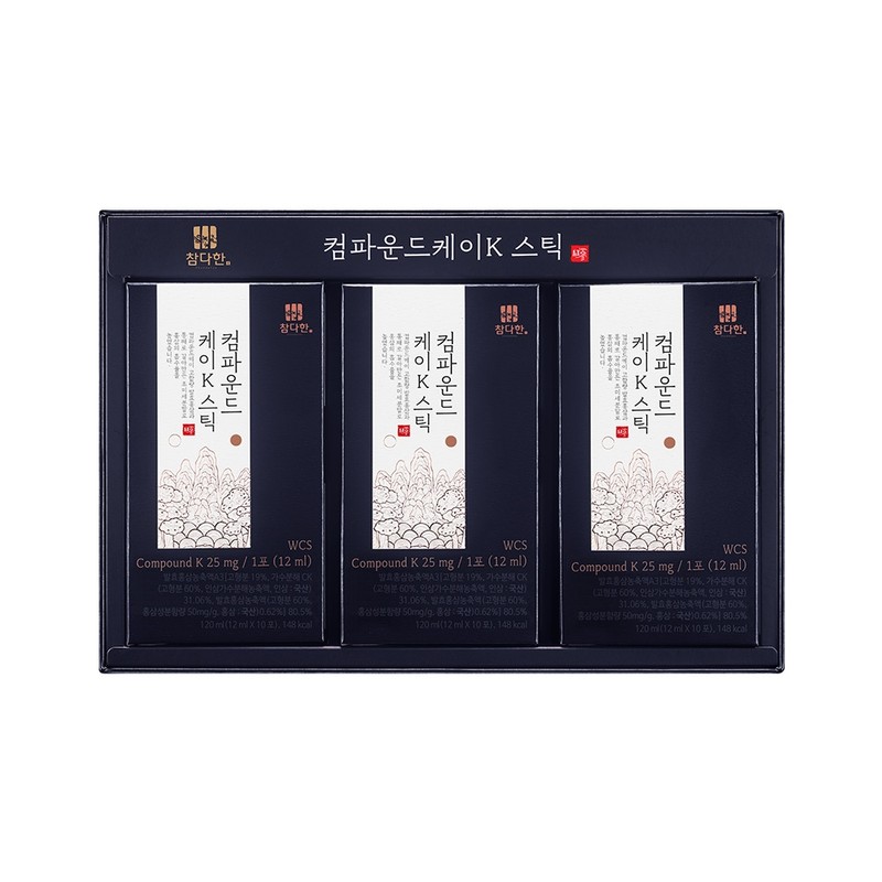 Chamdahan Compound K K Fermented Red Ginseng Stick Essence 30