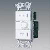 Panasonic WTA53916WK Embedded Electronic Bathroom Ventilation Switch Set, Firefly Switch